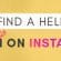 Where to Find a Helpline to Stop Sextortion on Instagram