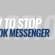 How to Stop Facebook Messenger Sextortion
