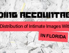 Distribution of Intimate Images Without Consent Florida