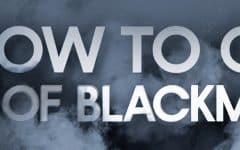 how to get rid of blackmailers